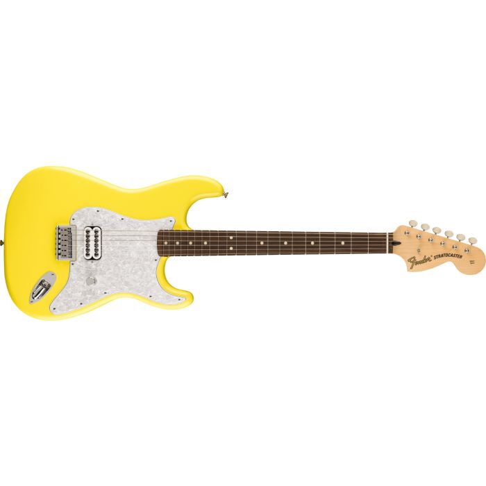 Fender Tom DeLonge Stratocaster®, Rosewood Fingerboard, Graffiti Yellow