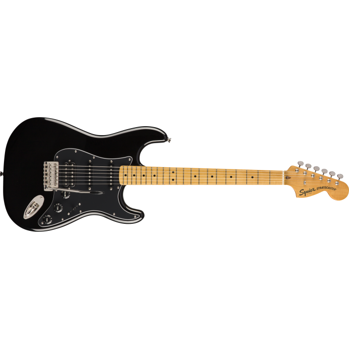 Squier Classic Vibe '70s Stratocaster® HSS, Maple Fingerboard, Black