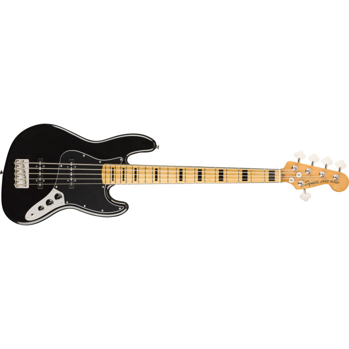 Squier Classic Vibe '70s Jazz Bass® V, Maple Fingerboard, Black