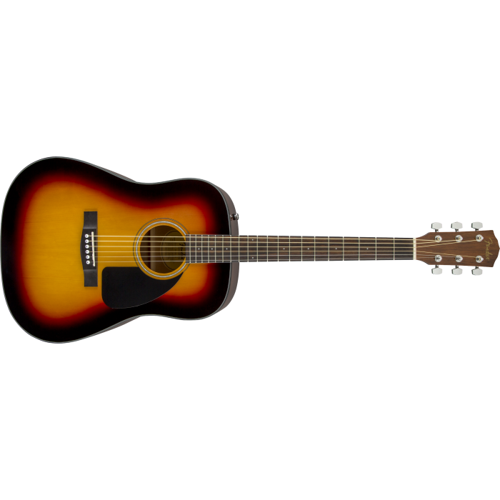 Fender CD-60 Dreadnought V3 w/Case, Walnut Fingerboard, Sunburst