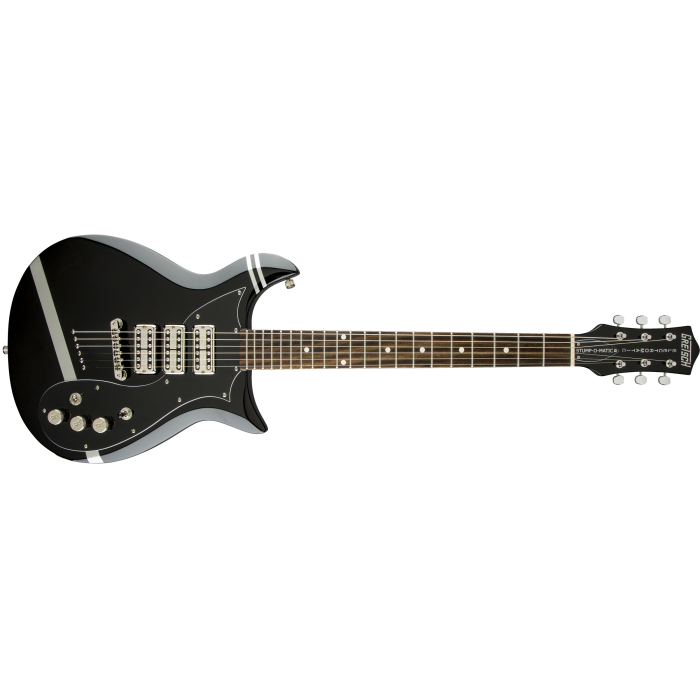 Gretsch G5135CVT-PS Patrick Stump Electromatic® "Stump-O-Matic" CVT, Black with Pewter Stripes
