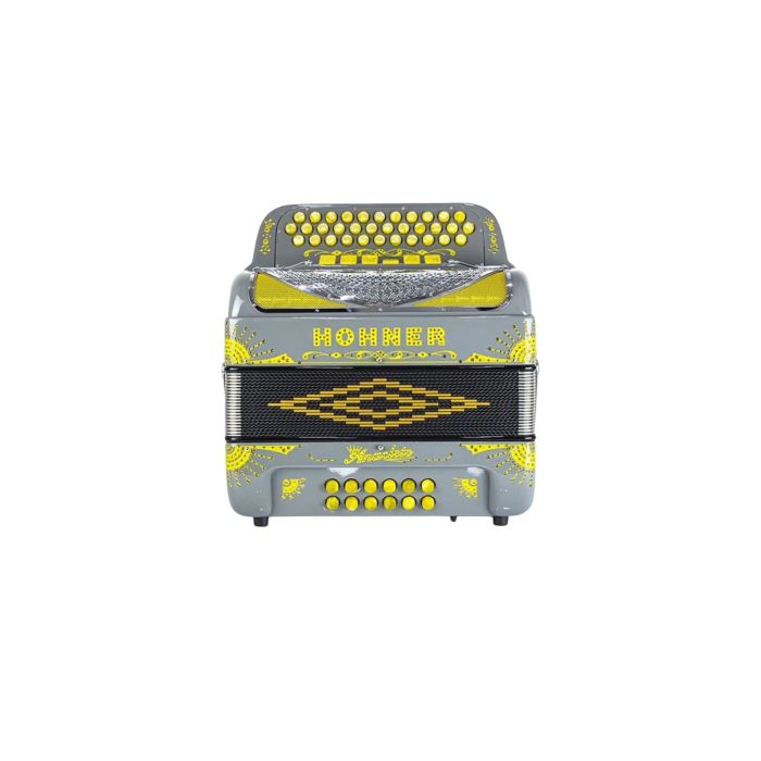 Hohner Anacleto Rey Del Norte Two Tone Compact Button Accordion - Mous image 1