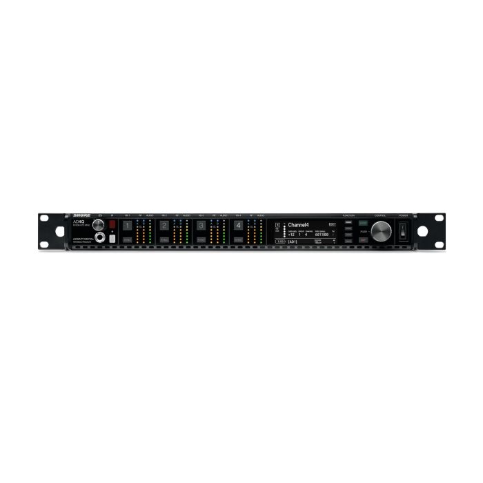 Shure AD4Q Four-Channel Digital Wireless Receiver