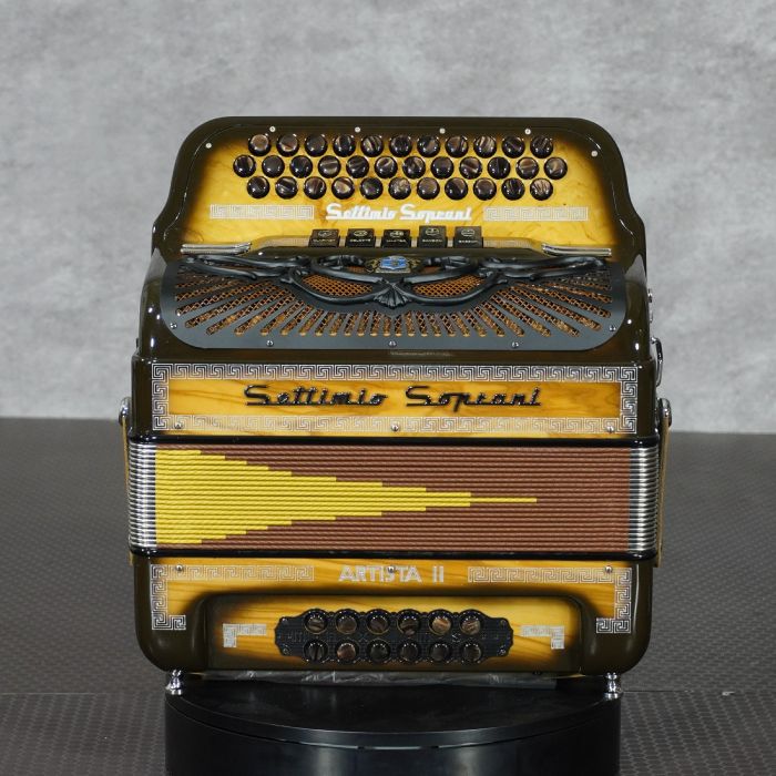 Settimio Soprani ART5SWOWOODEAD 3-Row Diatonic Accordion - EAD
