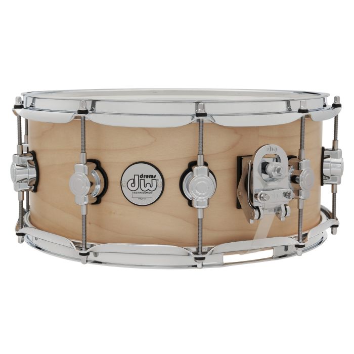 DW Design Series Snare Drum - 6-inch X 14-inch - Natural Satin