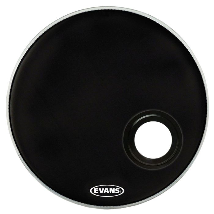 Evans BD22REMAD Black 22" Kick Bass Drum Head 