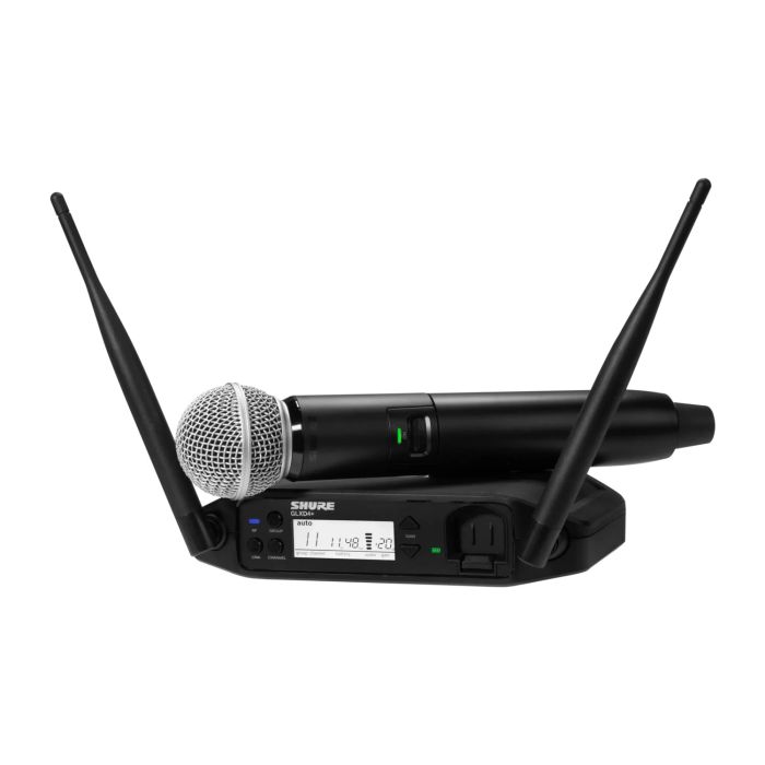 GLXD24+/SM58 - Digital Wireless Handheld System with SM58® Vocal Microphone - Shure USA