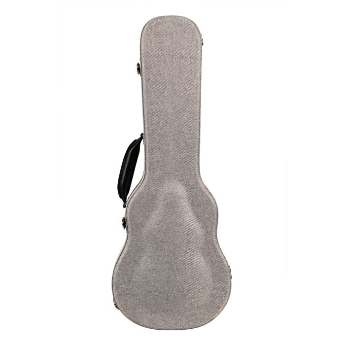 Gray Tweed Archtop Ukulele Hard Case - Soprano