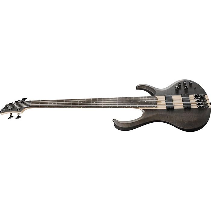 Ibanez BTB Standard BTB605 5-string Bass Guitar - Transparent Gray Flat
