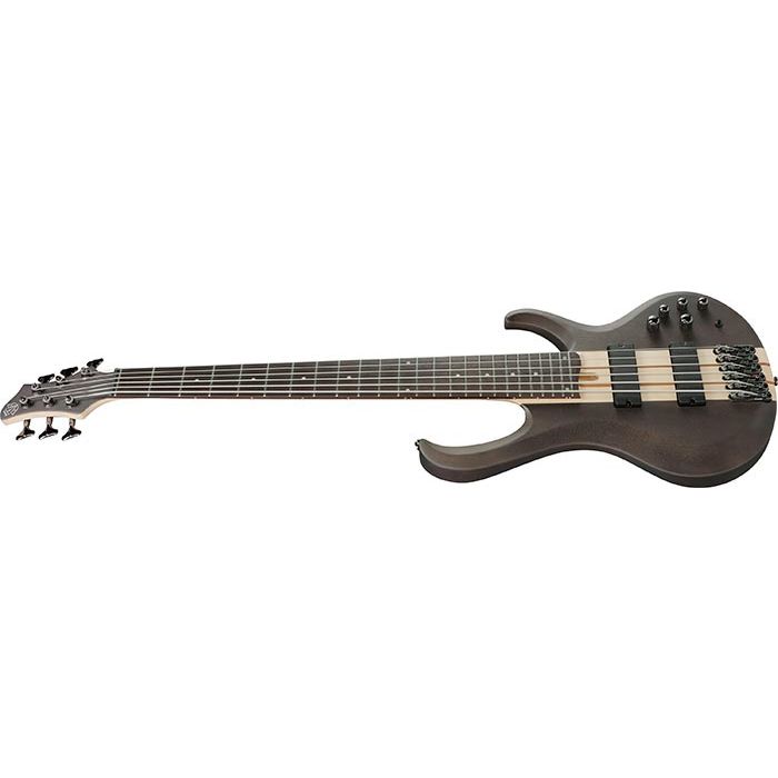 Ibanez BTB Standard BTB606 6-string Bass Guitar - Transparent Gray Flat