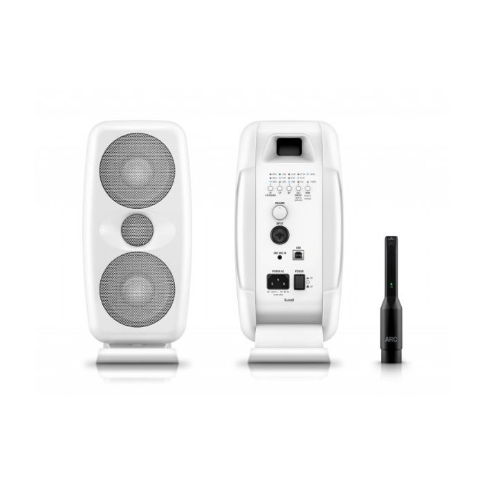 IK Multimedia White iLoud MTM Powered Studio Monitor IPILOUDMTMWIN