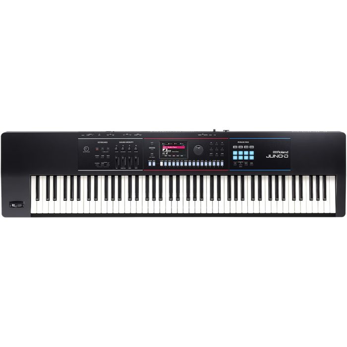 Roland JUNO-D8 88-key Synthesizer 88-key Synthesizer with Hammer-action Keyboard, ZEN-Core Engine, 3,800+ Sounds, 8-track Sequencer, Phrase Pads, Mic Input, and USB-C Audio/MIDI interface