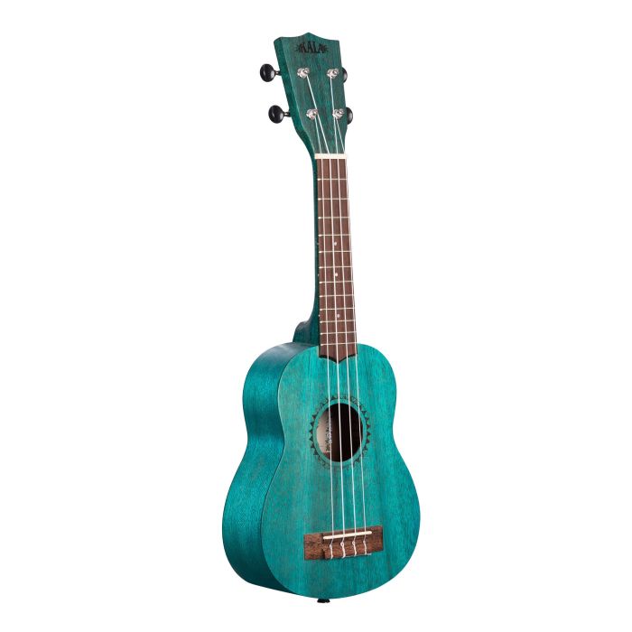 Ocean Blue Watercolor Meranti Soprano Ukulele