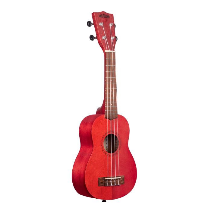 Adobe Red Watercolor Meranti Soprano Ukulele