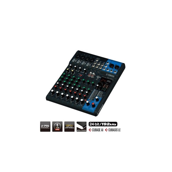 Yamaha MG10XU 10‑Channel Analog Mixer with Effects & USB
