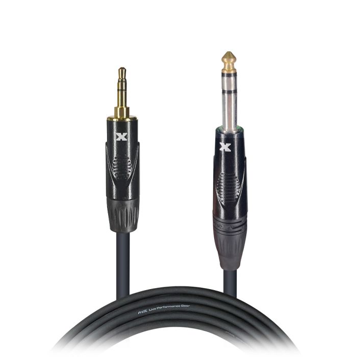 Prox PRXCMS10X50 50PCS 10 Ft. Balanced TRS-M Mini 1/8" to TRS-M  High Performance Audio Cable