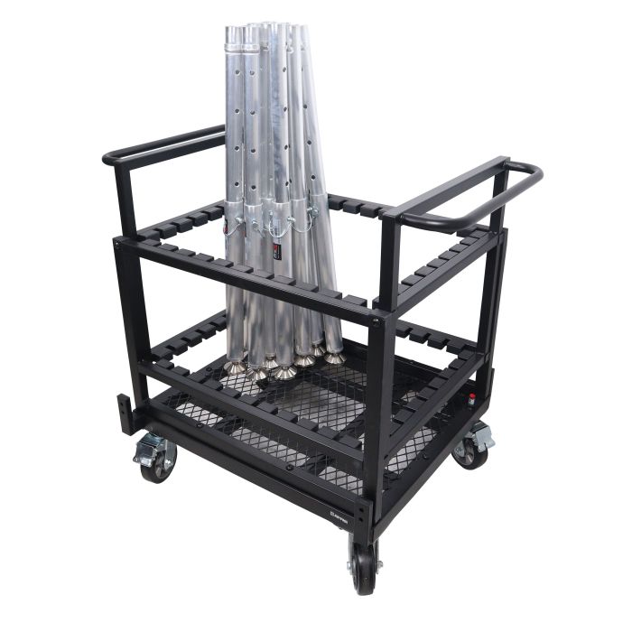 Prox PRXBP8X3010X24 Dolly Cart for Base Plates and Truss - Holds 8-30 inch or 10-24 inch Base Plates