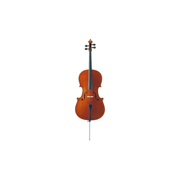 Yamaha AVC5-44S Student Cello Outfit - Hand-Carved 4/4 Cello with Case and Bow