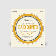 D'Addario EJS85 Bajo Quinto Strings Stainless Steel