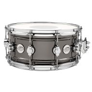 DW Design Series Snare Drum - 6.5-inch X 14-inch - Black Nickel Over Brass