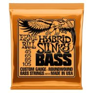 Ernie Ball P02833 Hybrid Slinky Nickel Wound Electric Bass Strings .045-.105