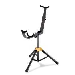 The Hercules DS552BB Tuba/Euphonium stand features a sturdy