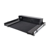 Prox PRXSYDM7DHW ATA Digital Audio Mixer Flight Case for Yamaha DM7 Console with Doghouse compartment and Caster wheels