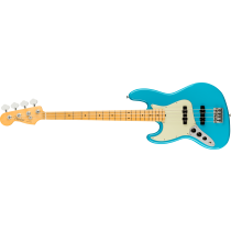 Fender American Professional II Jazz Bass® Left-Hand, Maple Fingerboard, Miami Blue
