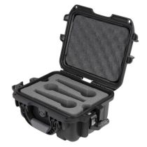 Gator GM-06-MIC-WP Waterproof Wired Microphone Case; 6 Mics