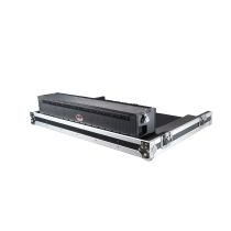 Prox PRXSYDM7DHW ATA Digital Audio Mixer Flight Case for Yamaha DM7 Console with Doghouse compartment and Caster wheels