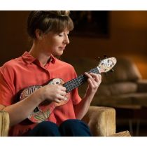 Keiki® Designer Series Soprano Ukulele Pack - Icludes: Tuner, Picks, Strap &amp; Tote Bag K2-EM