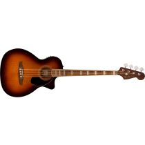 Fender Kingman™ Bass, Walnut Fingerboard, Black Pickguard, Shaded Edge Burst