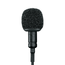 Shure MVL Omnidirectional Lavalier Microphone (3.5 mm TRRS)