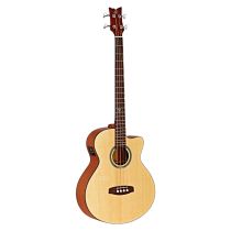 Deep Series Medium Scale Solid Top Acoustic-Electric Bass