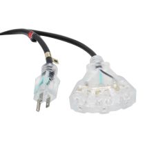 Prox PRXCP14350X5 5PCS 50' Ft. 120VAC NEMA 15 Male to 3 Outlet Female Power-Extension Cord 14 AWG