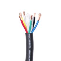 Prox PRXC612100X2 2PCS 100 Ft. 12 Gauge AWG 6 Conductor Audio Speaker Wire Cable 100 Feet Copper Black Finish