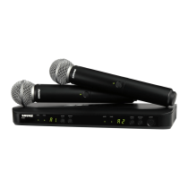 Shure BLX288/SM58 Dual Handheld Wireless System (H9 Band)