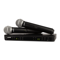 Shure BLX288/PG58 Dual Handheld Wireless System (H9 Band)