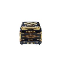 Hohner Anacleto Rey Del Norte Two Tone Compact Button Accordion - Blac image 1