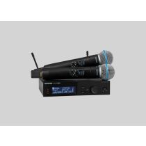 Dual Wireless System with 2 SLXD2+/B58 Handheld Transmitters image 1