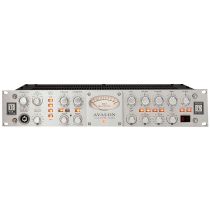 The Avalon VT-737SP features a combination of TUBE preamplifiers, opto-compressor, sweep equalizer, output level and VU metering in a 2U space.