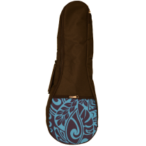 Blue Tribal Hawaiian Accent Bag for Ukulele