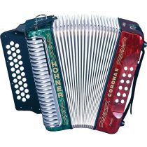 Hohner Corona 3500 Red White Green FBE 