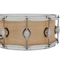 DW Design Series Snare Drum - 6-inch X 14-inch - Natural Satin