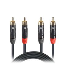 Prox PRXCDRCA10X50 50PCS 10' Ft. High Performance RCA Male to RCA Male Balanced Audio Cable