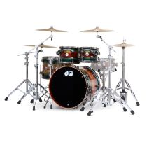 Drum Workshop DW Collector's Series Exotic Sonicply Aluminum 6-PC Shell Pack 