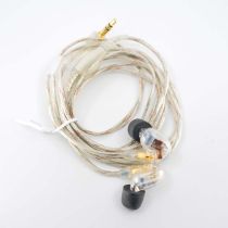 Shure Sound Isolating Dual Driver Earphone with Detachable Cable and Formable Wire (Clear) OPENBOX