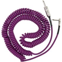 Fender Hendrix Voodoo Child Cable, Purple 30ft Straight to Right Angle