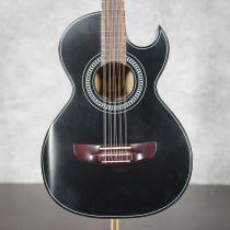 Fortaleza FOF1SNEGRO Bajo Quinto – Black Satin Single Cutaway