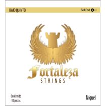Fortaleza Bajo Quinto Strings Níquel – BALL END (Bola)